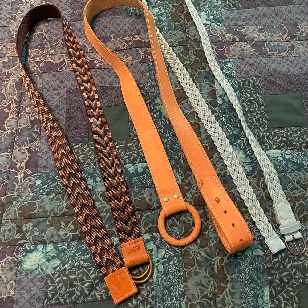 Belt Bundle of 3 Women's
